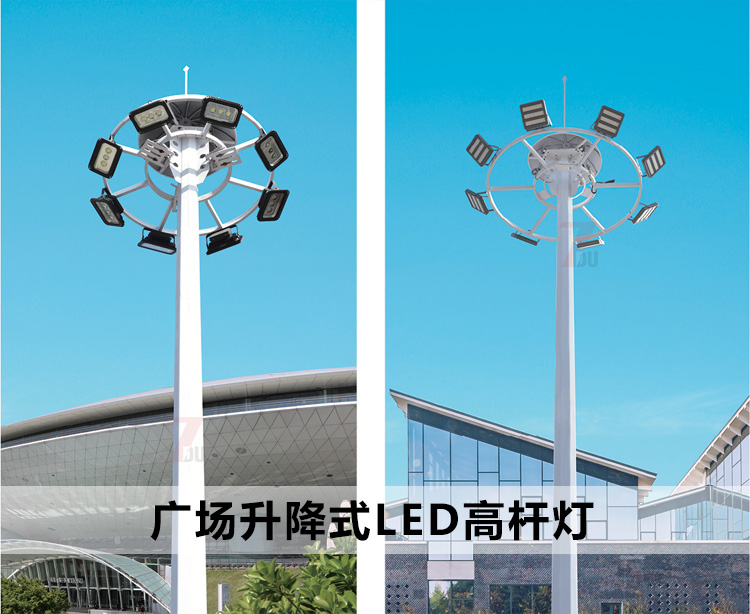 户外广场升降式LED向日葵污污视频效果图片